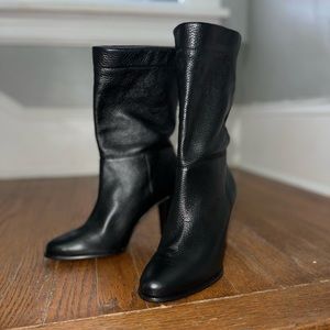 Vince Camuto BRAND NEW Black Leather Boots Size 10